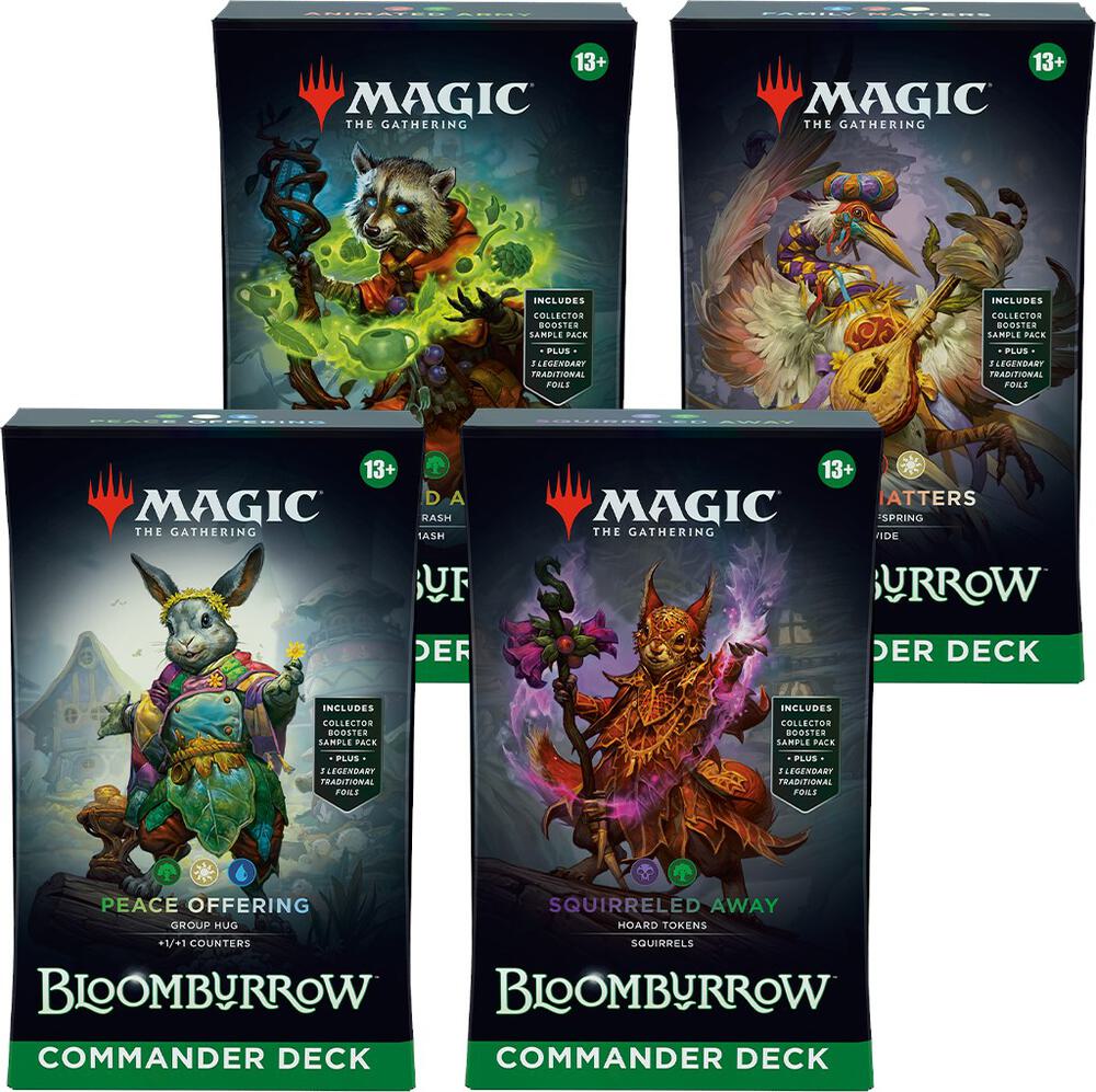 Bloomburrow Commander Deck Display card from Commander: Bloomburrow