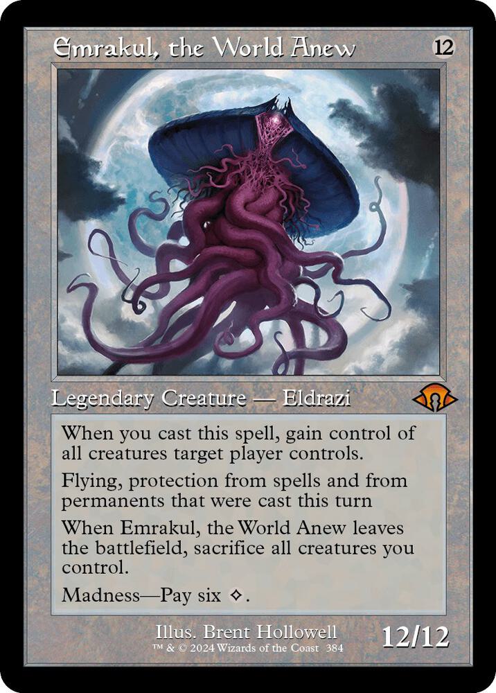 Emrakul, the World Anew (Retro Frame) 384 card from Modern Horizons 3