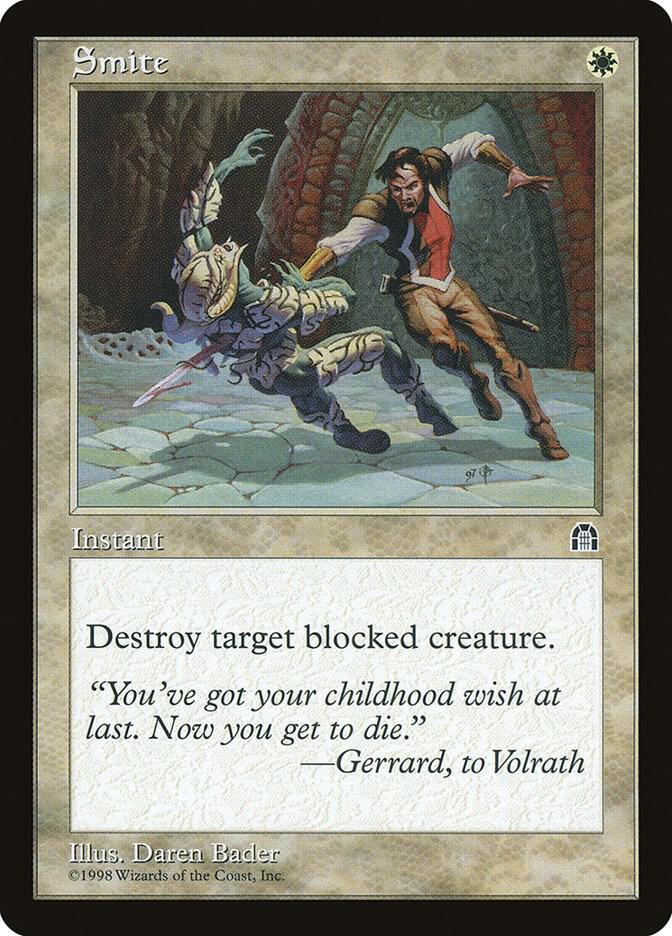 Smite card from Stronghold