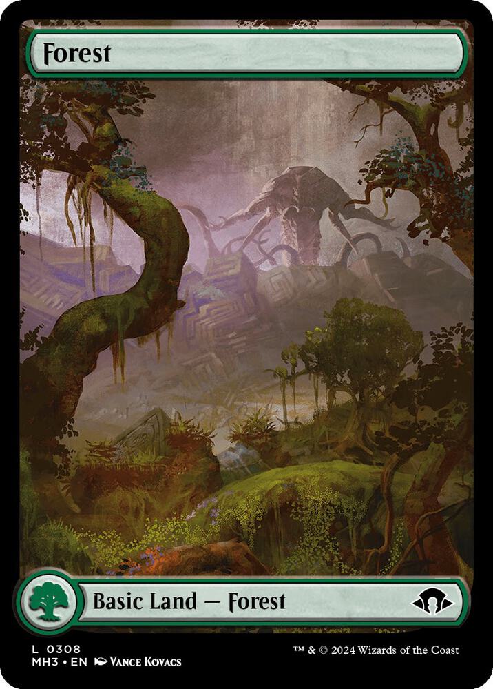Forest 308 card from Modern Horizons 3