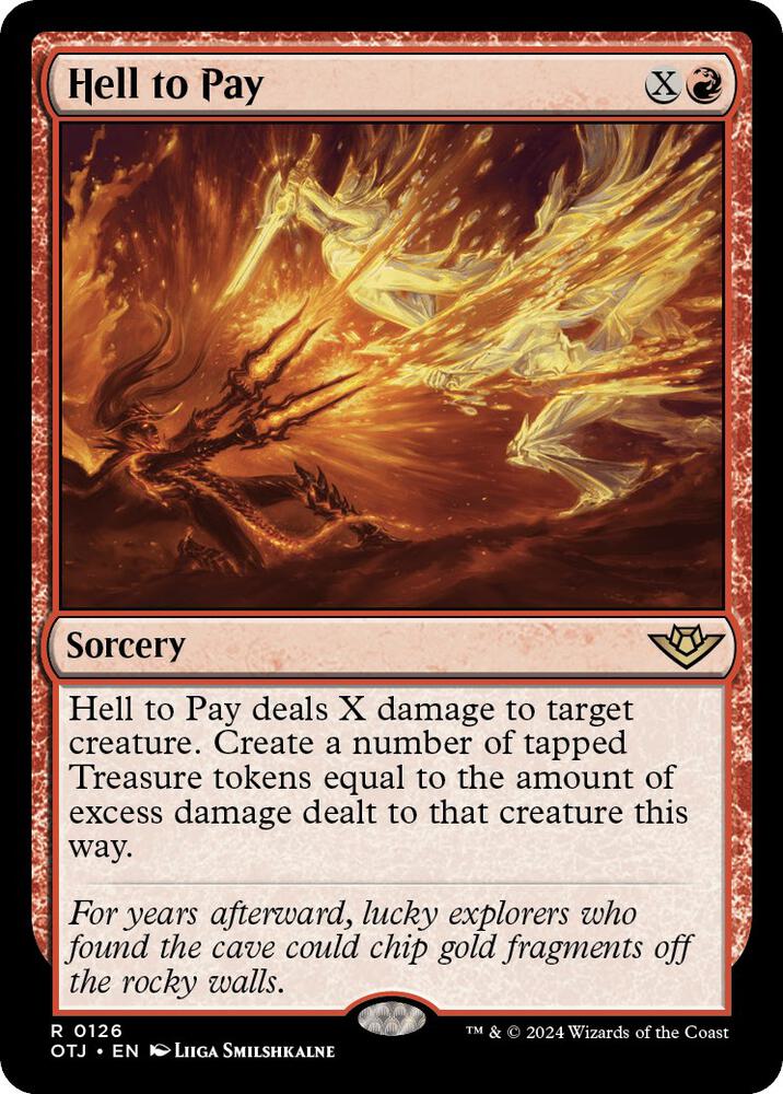 Hell to Pay 126 card from Outlaws of Thunder Junction