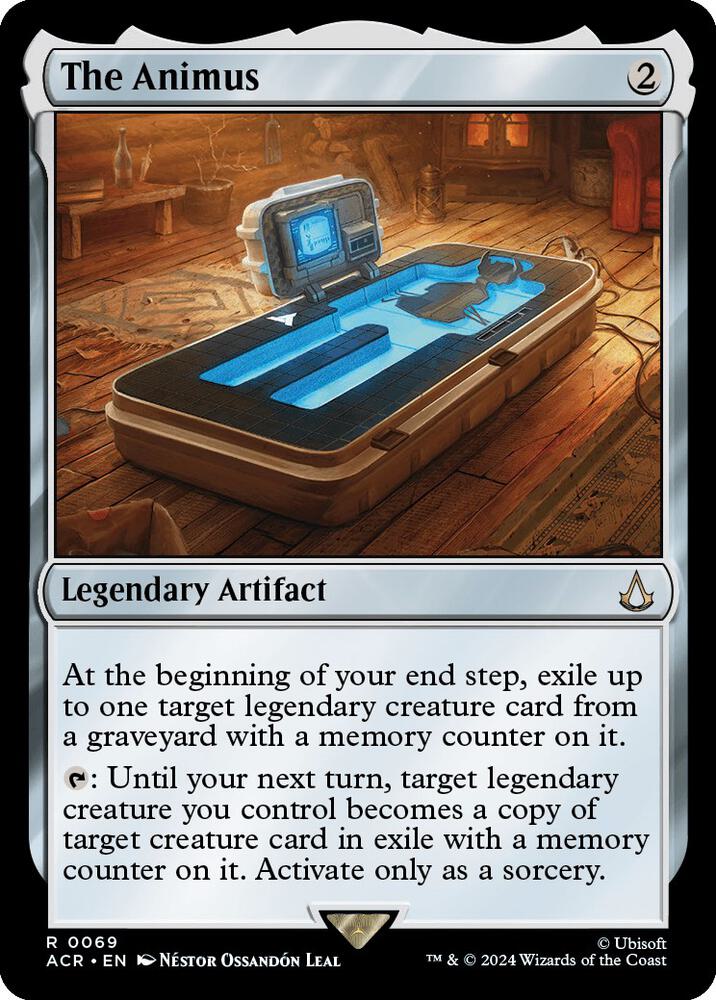 The Animus 69 card from Universes Beyond: Assassin's Creed