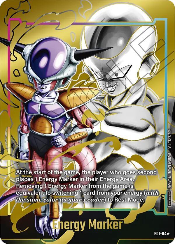 Energy Marker (Gold) E01-04 card from Fusion World Energy Markers