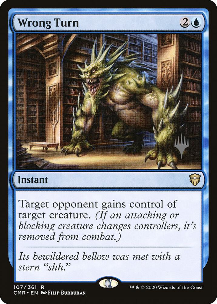 Wrong Turn 107 card from Promo Pack: Murders at Karlov Manor