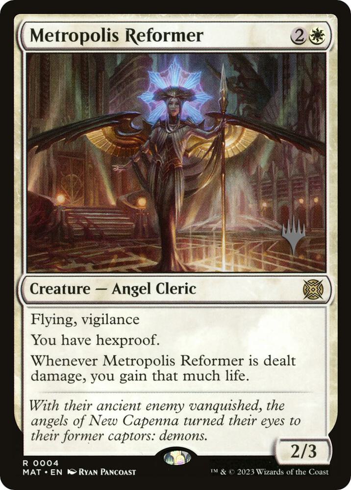 Metropolis Reformer 4 card from Promo Pack: Murders at Karlov Manor