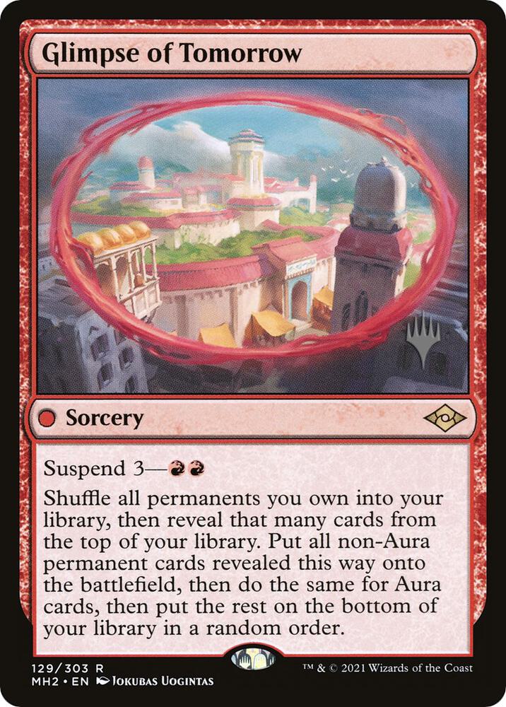 Glimpse of Tomorrow 129 card from Promo Pack: Murders at Karlov Manor