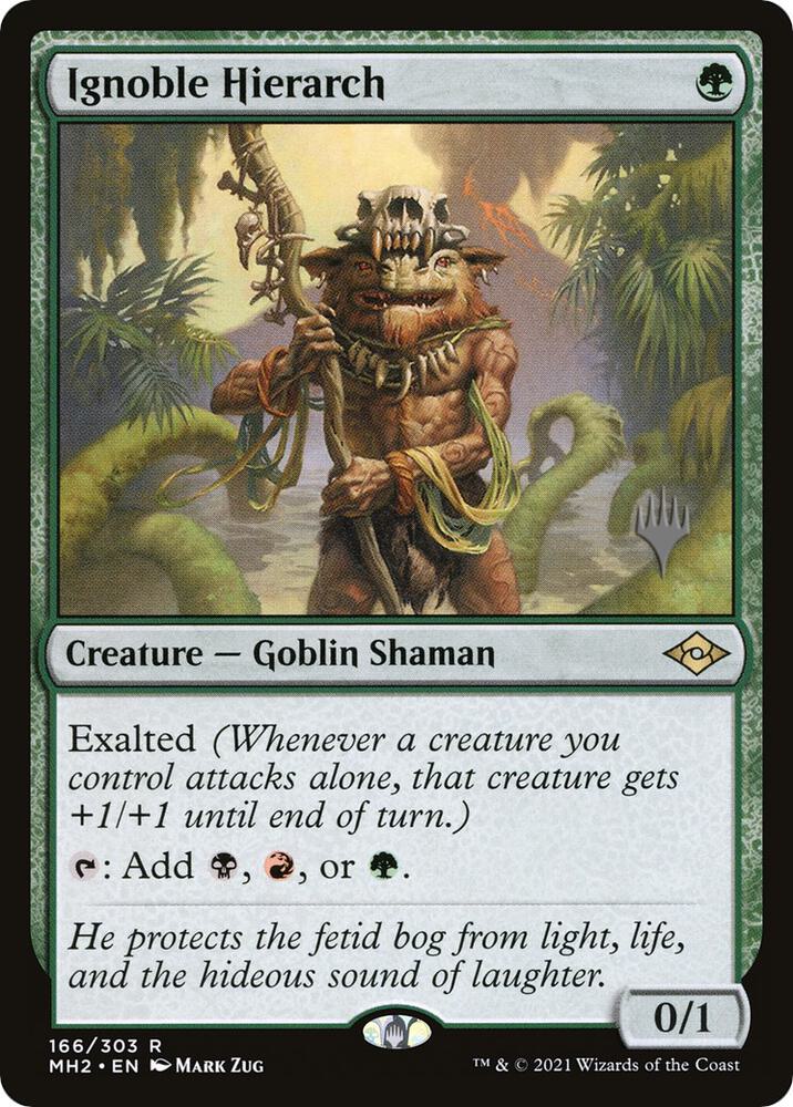 Ignoble Hierarch 166 card from Promo Pack: Murders at Karlov Manor