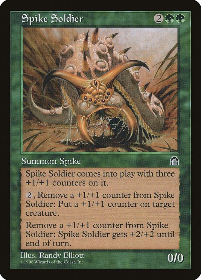 Spike Soldier card from Stronghold