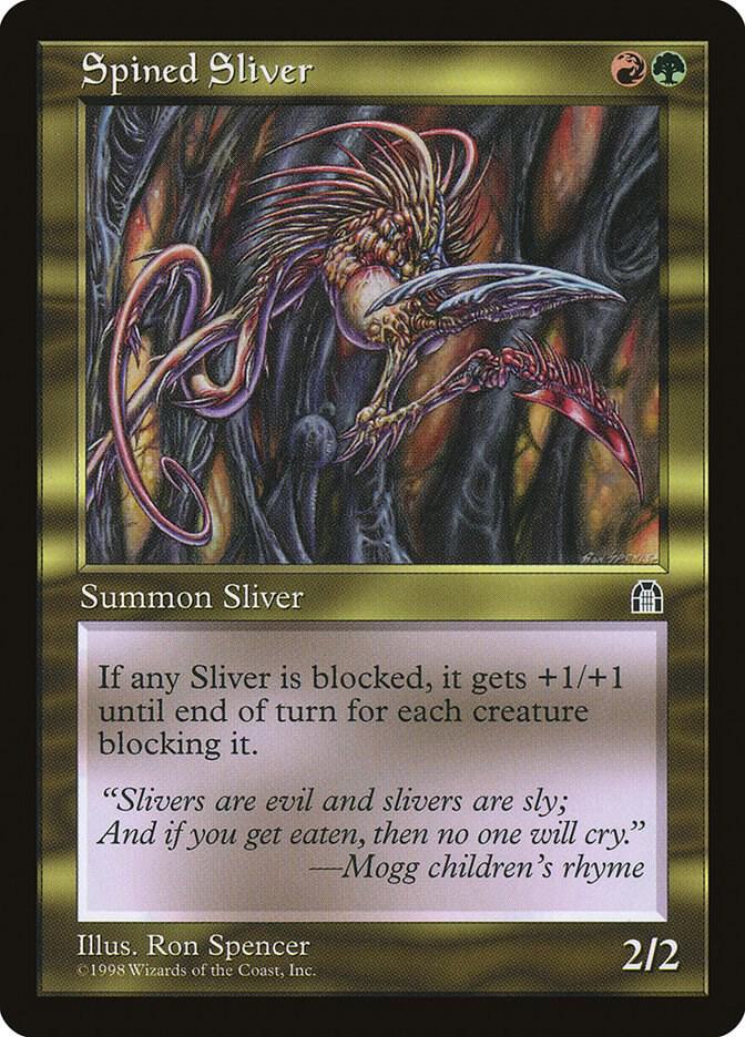 Spined Sliver card from Stronghold