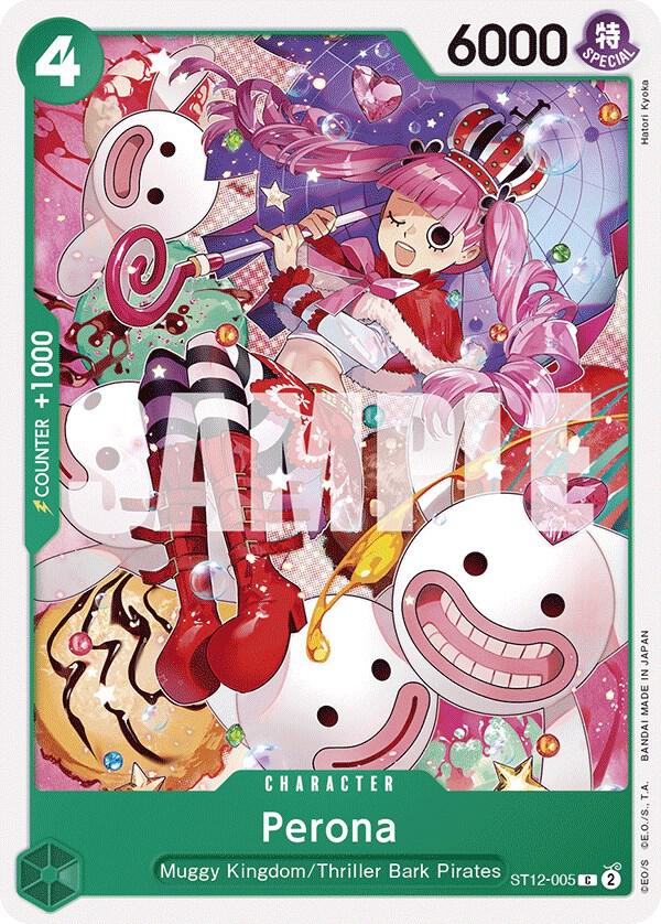 Perona ST12-005 card from Starter Deck 12: Zoro and Sanji