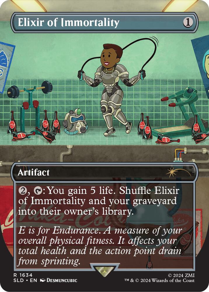 Elixir of Immortality 1634 card from Secret Lair Drop Series
