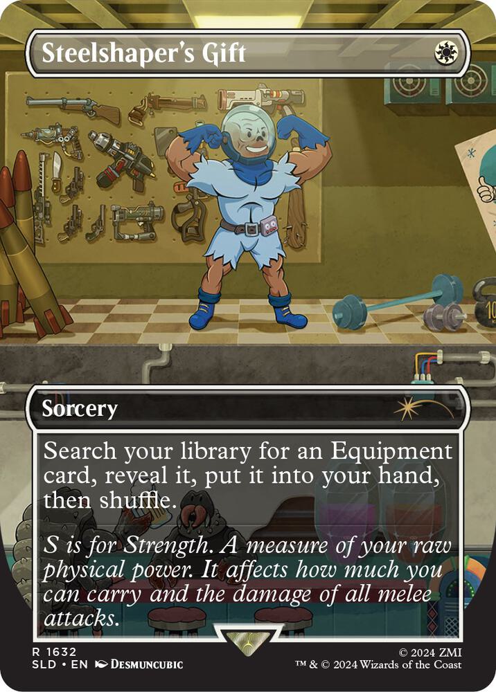 Steelshaper's Gift 1632 card from Secret Lair Drop Series