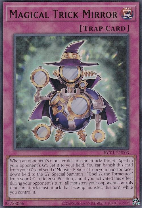Magical Trick Mirror KC01-EN003 card from 25th Anniversary Ultimate Kaiba Set