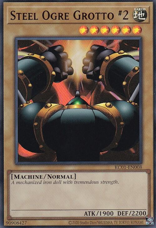 Steel Ogre Grotto #2 KC01-EN008 card from 25th Anniversary Ultimate Kaiba Set