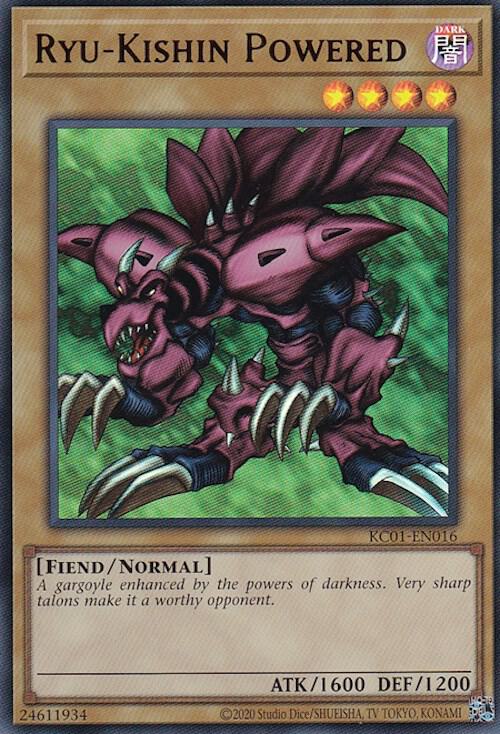 Ryu-Kishin Powered KC01-EN016 card from 25th Anniversary Ultimate Kaiba Set