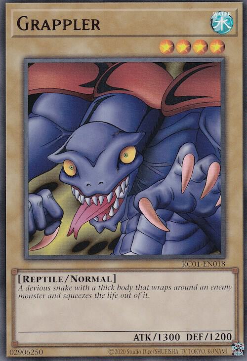 Grappler KC01-EN018 card from 25th Anniversary Ultimate Kaiba Set