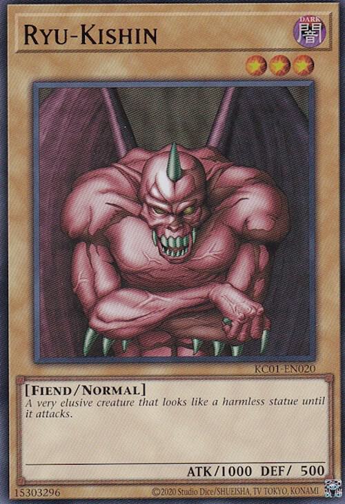 Ryu-Kishin KC01-EN020 card from 25th Anniversary Ultimate Kaiba Set