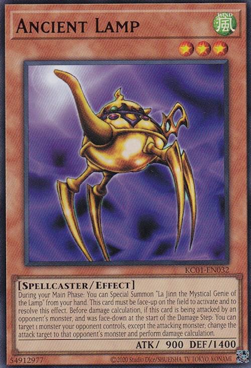 Ancient Lamp KC01-EN032 card from 25th Anniversary Ultimate Kaiba Set