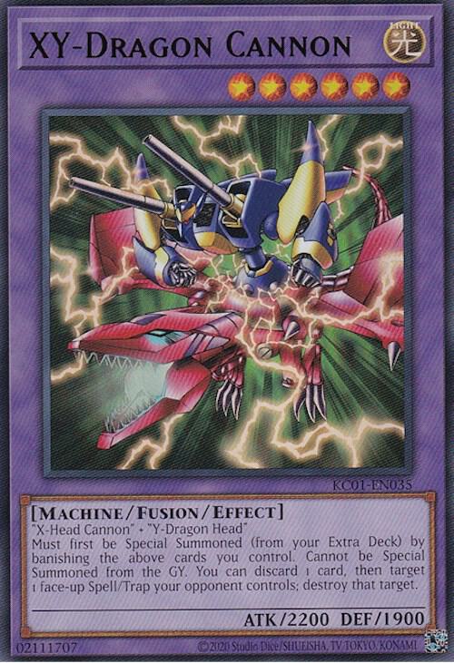 XY-Dragon Cannon (Japanese Artwork) KC01-EN035 card from 25th Anniversary Ultimate Kaiba Set
