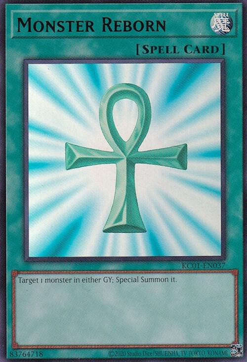 Monster Reborn (Japanese Artwork) KC01-EN037 card from 25th Anniversary Ultimate Kaiba Set