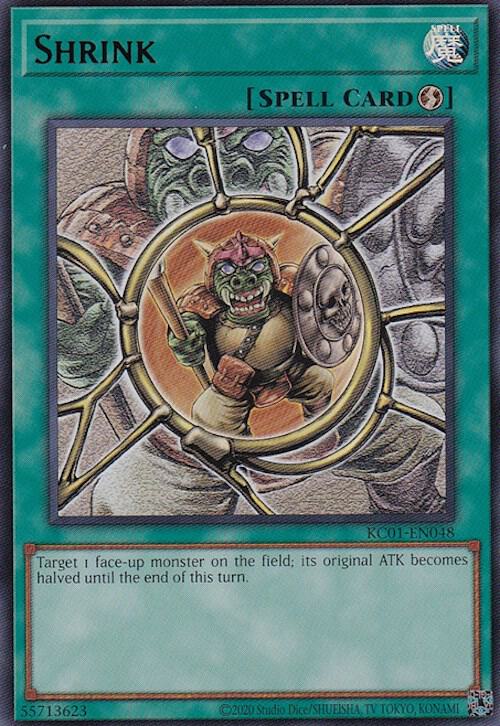 Shrink KC01-EN048 card from 25th Anniversary Ultimate Kaiba Set