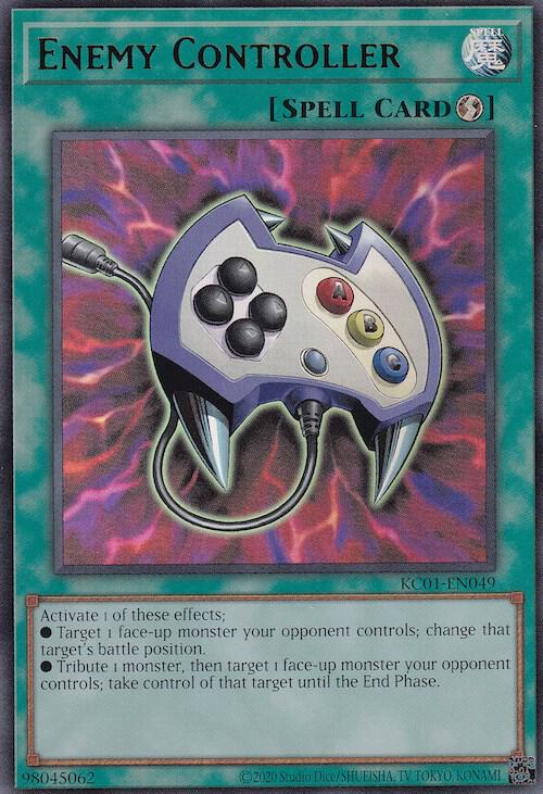 Enemy Controller KC01-EN049 card from 25th Anniversary Ultimate Kaiba Set