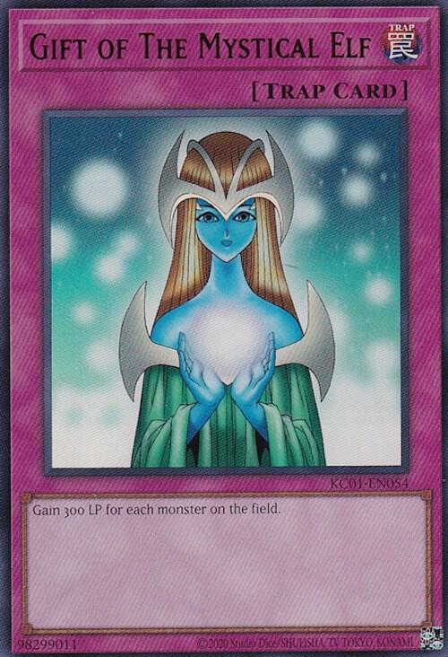 Gift of The Mystical Elf KC01-EN054 card from 25th Anniversary Ultimate Kaiba Set