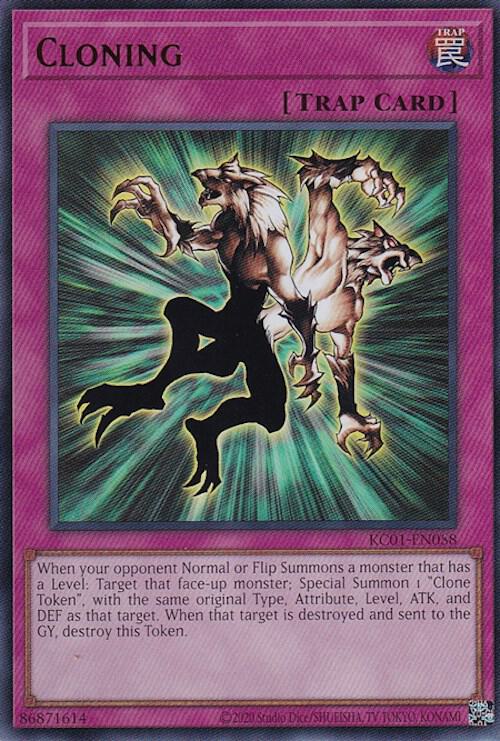 Cloning KC01-EN058 card from 25th Anniversary Ultimate Kaiba Set