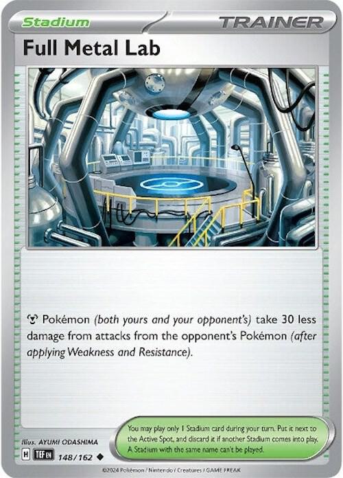 Full Metal Lab 148/162 card from SV05: Temporal Forces