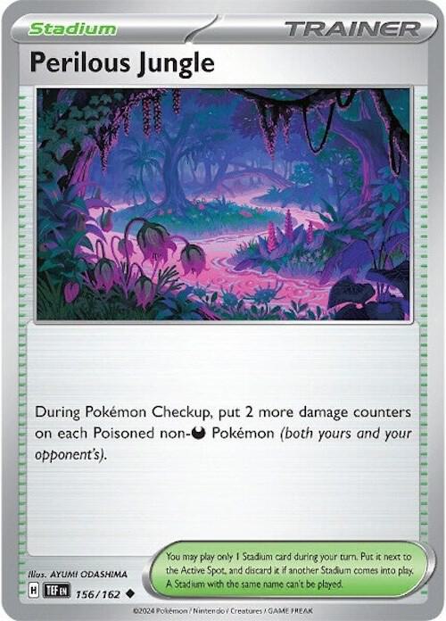 Perilous Jungle 156/162 card from SV05: Temporal Forces