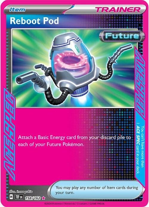 Reboot Pod 158/162 card from SV05: Temporal Forces