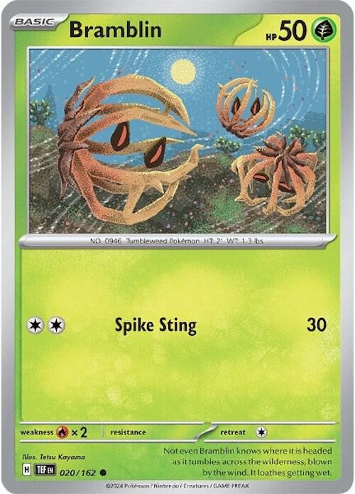 Bramblin 020/162 card from SV05: Temporal Forces