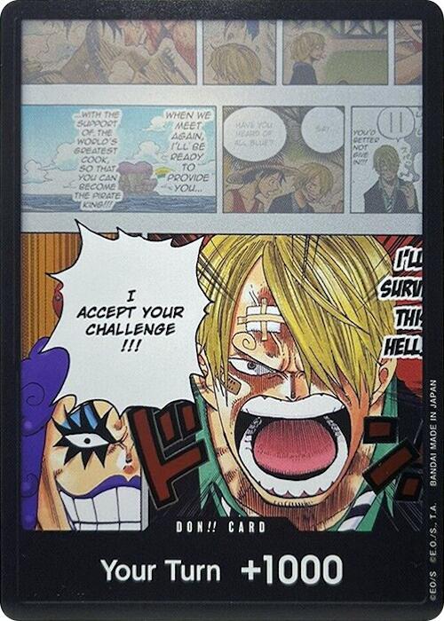 DON!! Card (Ivankov & Sanji) (Double Pack Set Vol. 3) card from Wings of the Captain