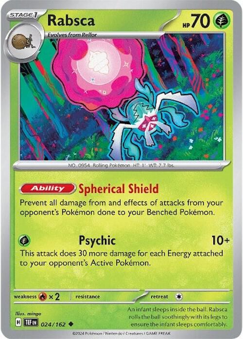 Rabsca 024/162 card from SV05: Temporal Forces