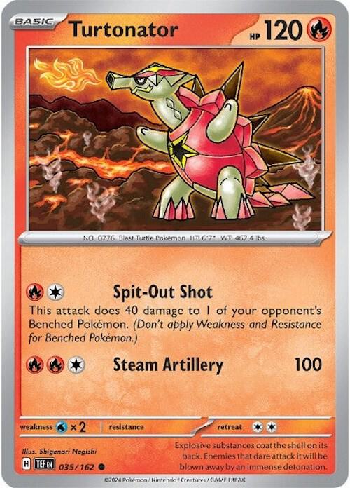 Turtonator 035/162 card from SV05: Temporal Forces