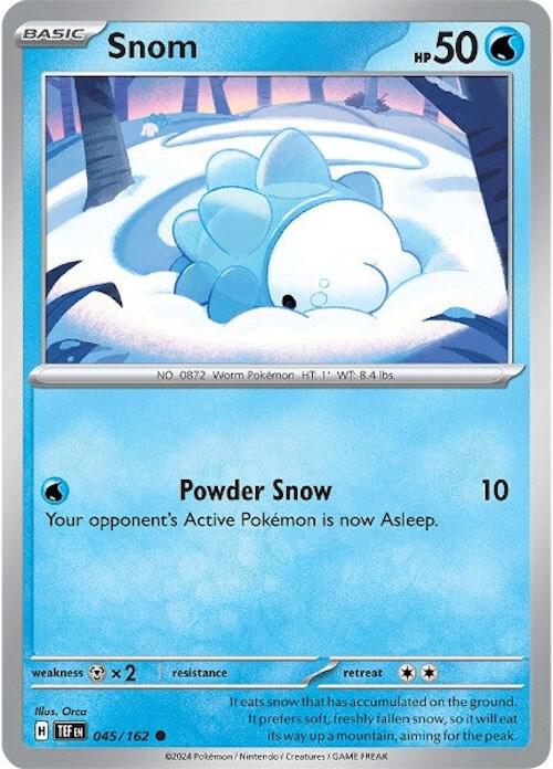 Snom 045/162 card from SV05: Temporal Forces