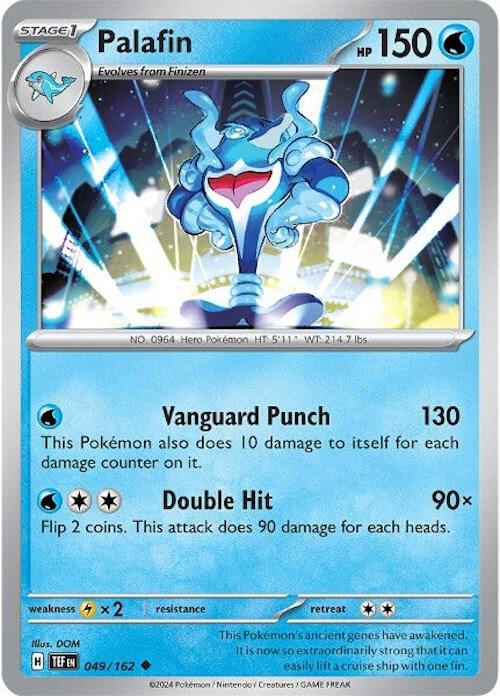 Palafin 049/162 card from SV05: Temporal Forces