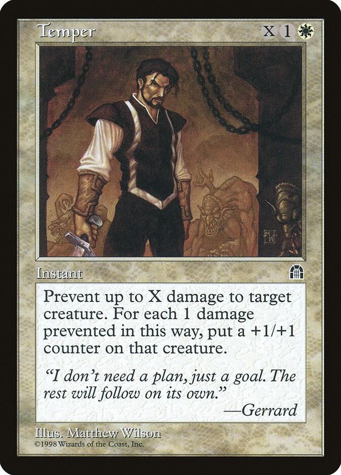 Temper card from Stronghold