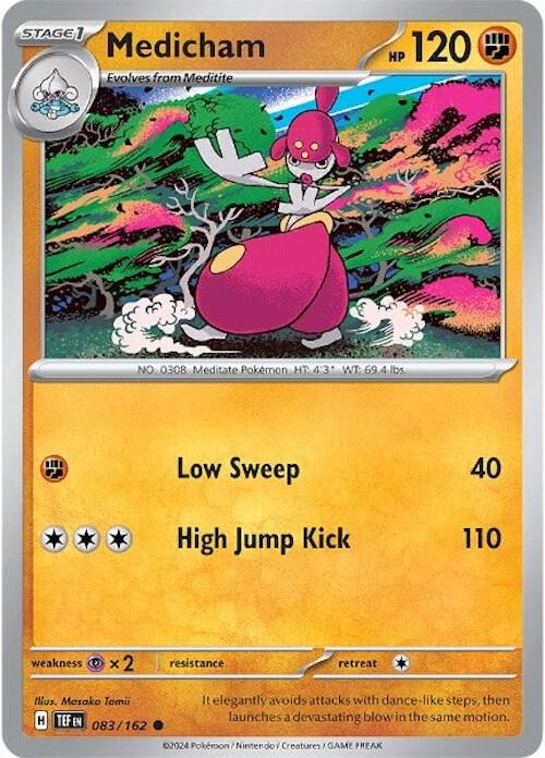 Medicham 083/162 card from SV05: Temporal Forces