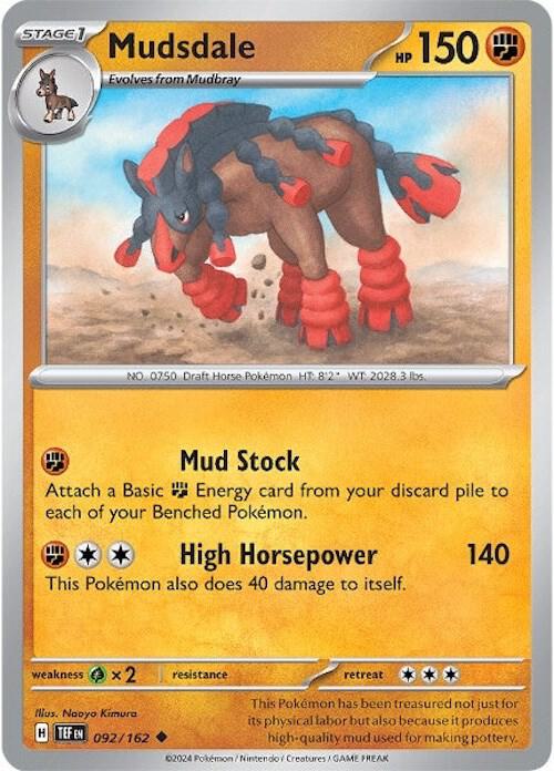 Mudsdale 092/162 card from SV05: Temporal Forces