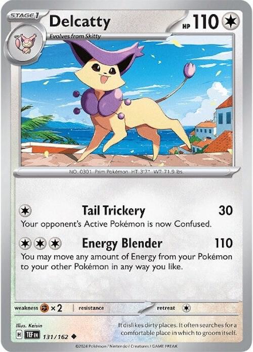Delcatty 131/162 card from SV05: Temporal Forces