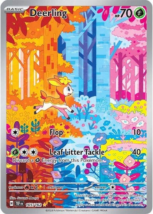 Deerling 165/162 card from SV05: Temporal Forces
