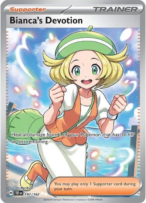 Bianca's Devotion 197/162 card from SV05: Temporal Forces