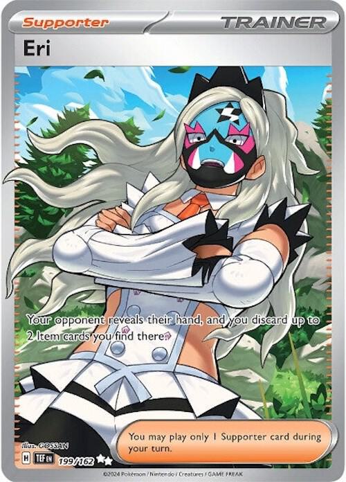 Eri 199/162 card from SV05: Temporal Forces