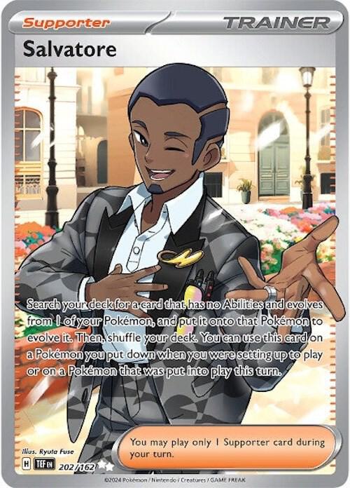 Salvatore 202/162 card from SV05: Temporal Forces