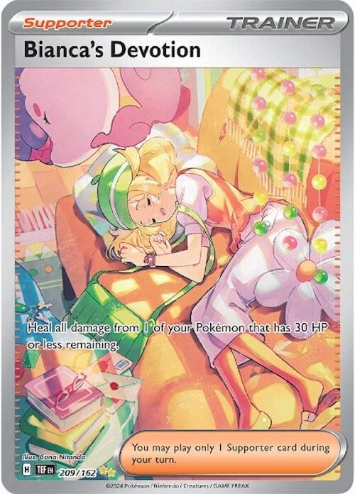 Bianca's Devotion 209/162 card from SV05: Temporal Forces