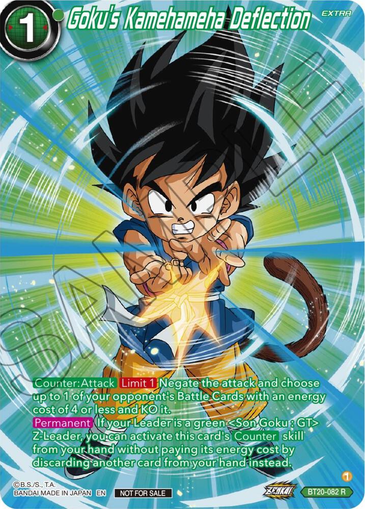 Goku's Kamehameha Deflection (Premium Alt-Art Card Set 2024 Vol.1) BT20-082 card from Promotion Cards