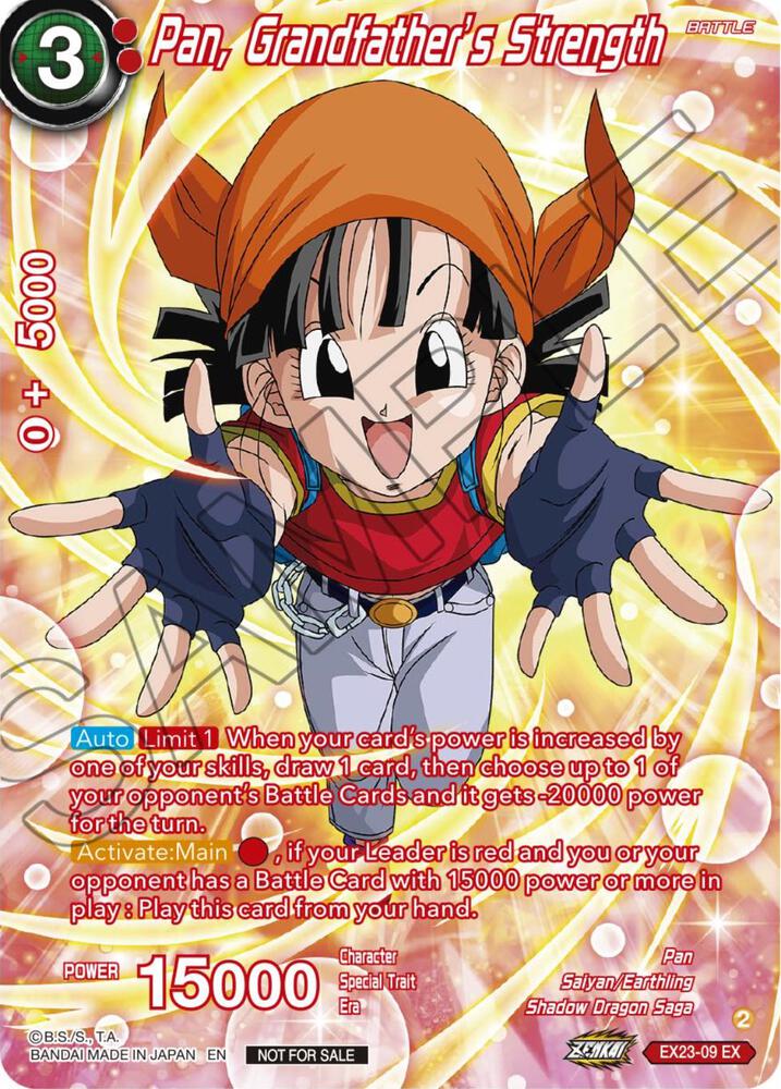 Pan, Grandfather's Strength (Premium Alt-Art Card Set 2024 Vol.1) EX23-09 card from Promotion Cards