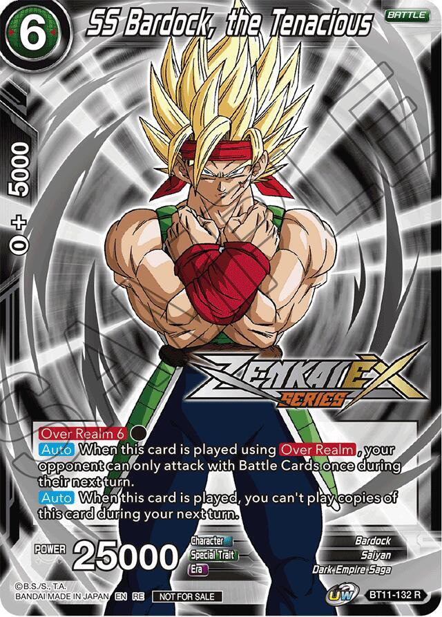 SS Bardock, the Tenacious (Event Pack 14) BT11-132 card from Promotion Cards