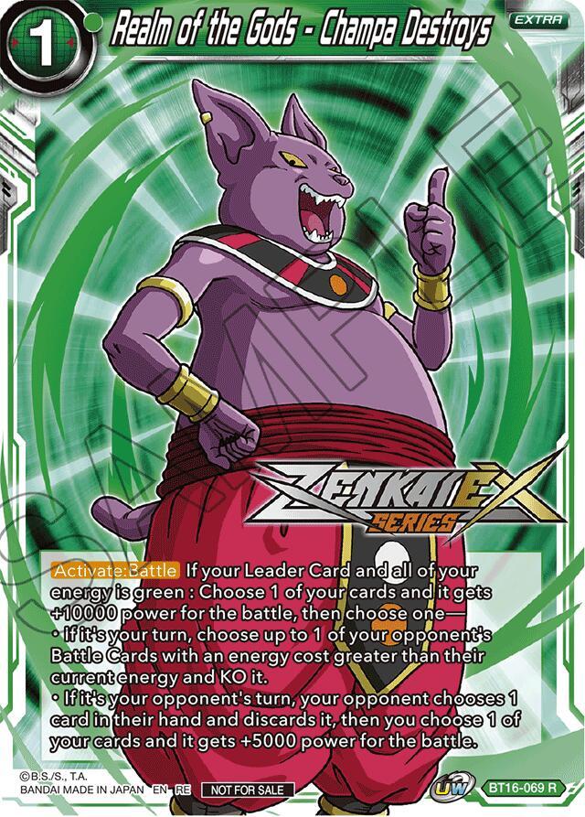 Realm of the Gods - Champa Destroys (Event Pack 14) BT16-069 card from Promotion Cards